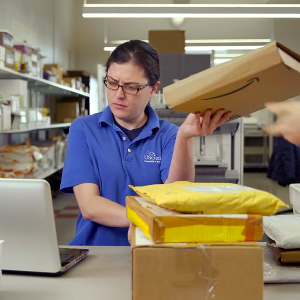 Package tracking app for mailrooms and receiving centers